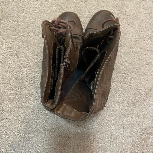 youth brown booties - Picture 5 of 5